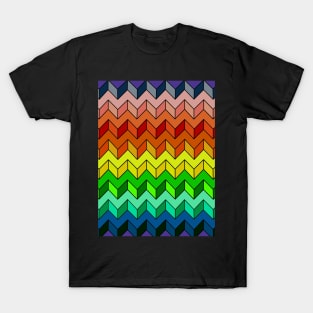 Rainbow Striped T-Shirt